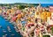 500 Piece Jigsaw Puzzle, Corricella, Italy, Seaside, Summer holiday place, Adult Puzzle, Castorland B-53742